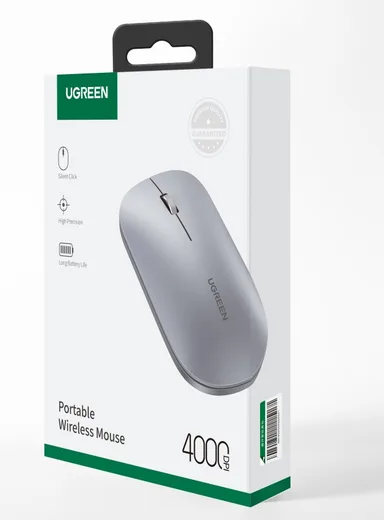 UGREEN Ultra Slim Portable - Sans-Fil - Noir