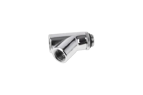 Alphacool Connecteur en Y 45° Argent - G1/4