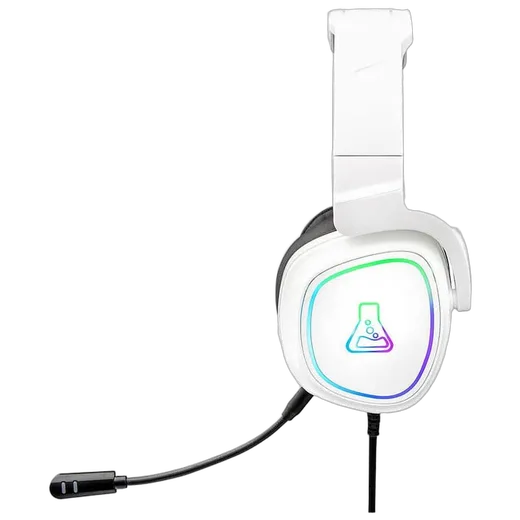 The G-LAB Korp Radium - Blanc/Filaire/Stereo