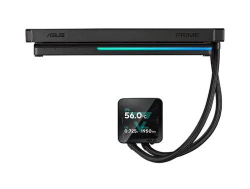 Asus Prime LC II 360 ARGB LCD - 360mm - Noir, vue 3