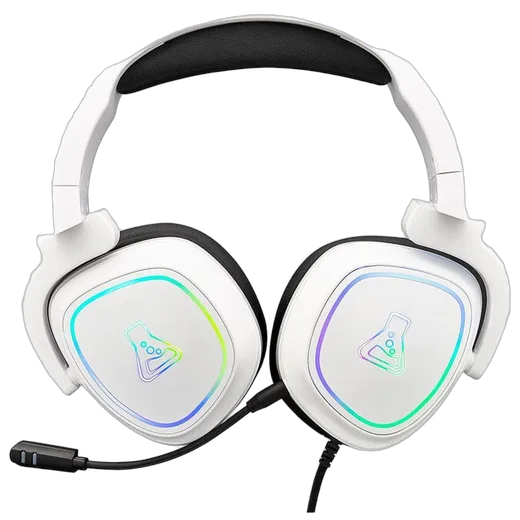 The G-LAB Korp Radium - Blanc/Filaire/Stereo