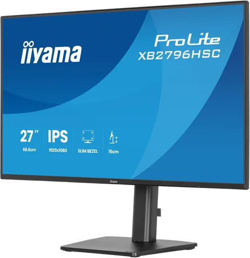 Iiyama Prolite XB2796HSC-B1 - 27" FHD 144Hz IPS Pivot USB-C PD 65W