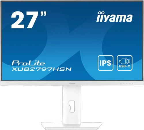 Iiyama XUB2797HSN-W2 27" - FHD 100Hz 1ms IPS USB-C dock et RJ45 Adaptive Sync
