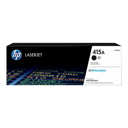 HP Toner Noir 415A 2400 pages - W2030A, vue 1