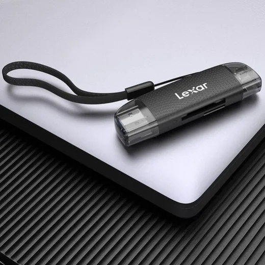 Lexar RW310X - Lecteur SD / Micro SD - USB 3.2 + Type C
