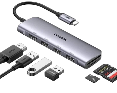 UGREEN Station d'accueil USB-C - 6 ports