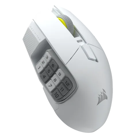 Corsair Scimitar Elite SE - Sans-Fil - RGB - Blanc, vue 8