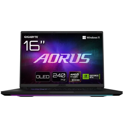 Gigabyte AORUS MASTER 16 - 16" OLED QHD+ 240Hz Ryzen 9 9955X3D RTX 5090 32Go 1To W11P