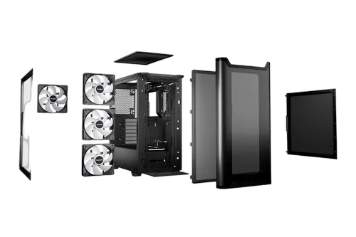 be quiet! Pure base 501 LX Noir - MT/Sans Alim/ATX-Seconde Vie