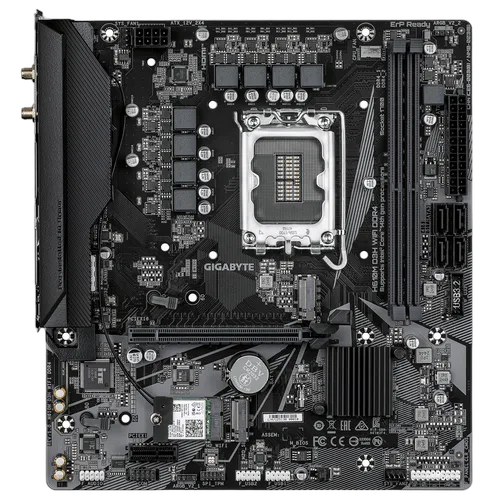 Gigabyte H610M D3H WIFI DDR4, vue 2
