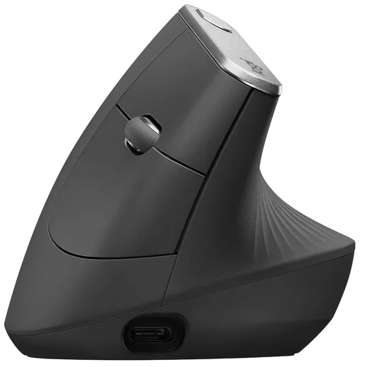 Logitech MX Vertical - Sans-Fil - Gris