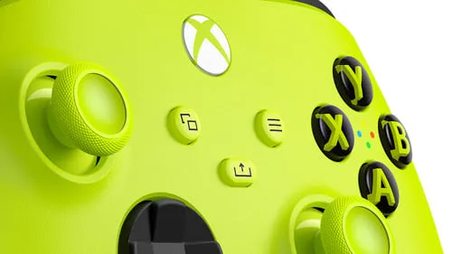 Microsoft Manette Xbox Sans Fil - Electric Volt, vue 4