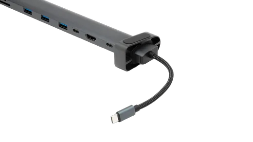 Bluestork HUB USB-C/10 ports/Gris