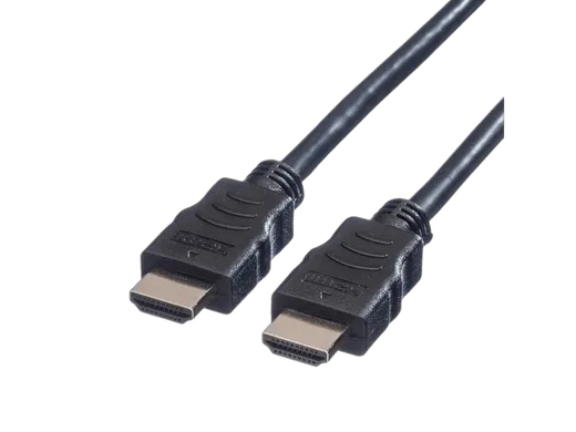 secomp Câble HDMI HighSpeed+Ethernet mâle/mâle - 1,8m - Noir