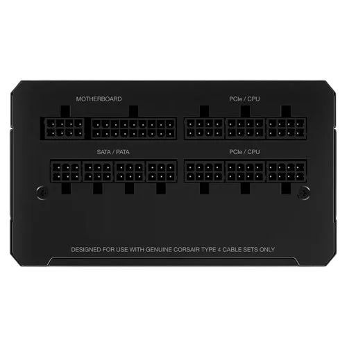 Corsair ATX 1000W - RM1000e Gold - FMod./ATX 3.1 / PCIE5.1, vue 4