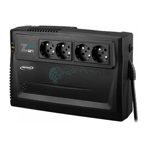 Infosec ZEN LIVE 800VA, vue 1