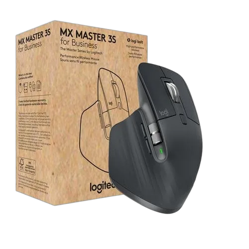 Logitech MX Master 3S for Business - Sans-Fil - Graphite