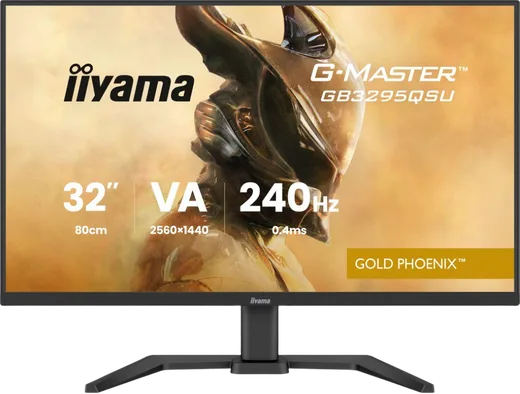 Iiyama G-Master GB3295QSU-B1 - 32" QHD 240Hz VA 0.4ms FS Premium