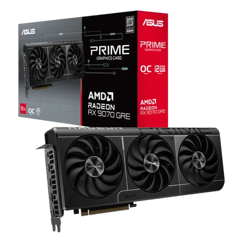Asus Prime Radeon RX 9070 GRE OC Edition 12GB GDDR6