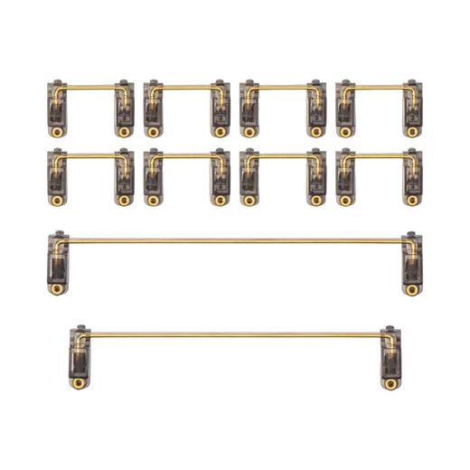 Keychron Kit de Stabilisateur Plaqué Or - PCB Mounted