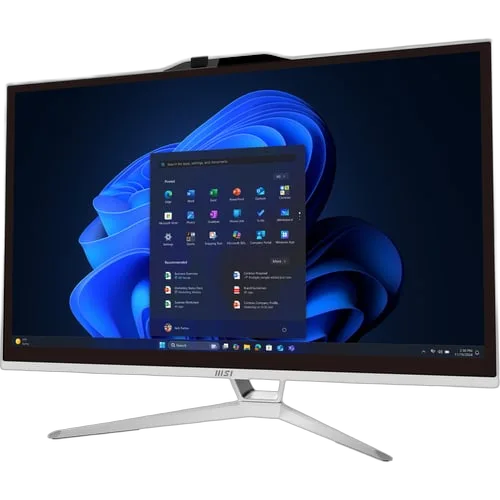 MSI PRO AP222T 14MA-605EU - 21.5" tact FHD i3-14100 8Go 512Go W11 Blanc, vue 5