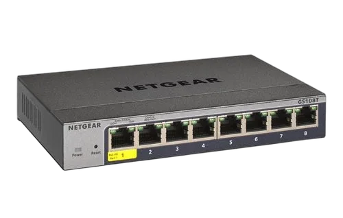 Netgear 8 Ports 10/100/1000Mbps Manageable GS108Tv3