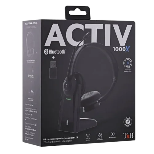 T'nB ACTIV1000X - Bluetooth avec base de recharge, vue 3