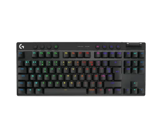 Logitech Pro X - TKL - Mécanique Tactile - Sans fil - RGB - Noir