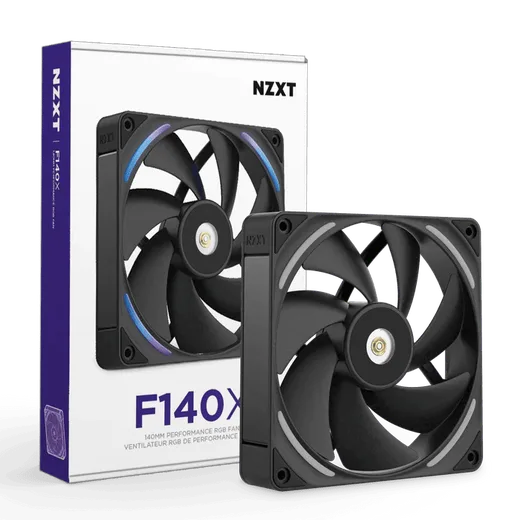 NZXT F140X RGB - 140mm - Noir, vue 6