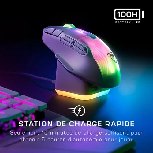 Turtle Beach Kone XP Air - Sans-Fil - RGB - Blanc, vue 12