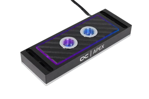 Alphacool Apex D-RAM Water cooler ARGB - 4 Slots Noir, vue 1