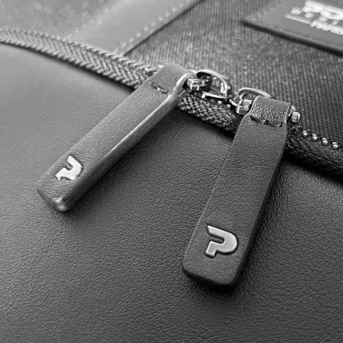 Port Sac à main et pochette Muse Signature - 16" - Noir, vue 8