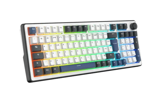 The G-LAB Keyz Elite 400 HE BW - Magnétique - Filaire - RGB - Bleu/Blanc, vue 8