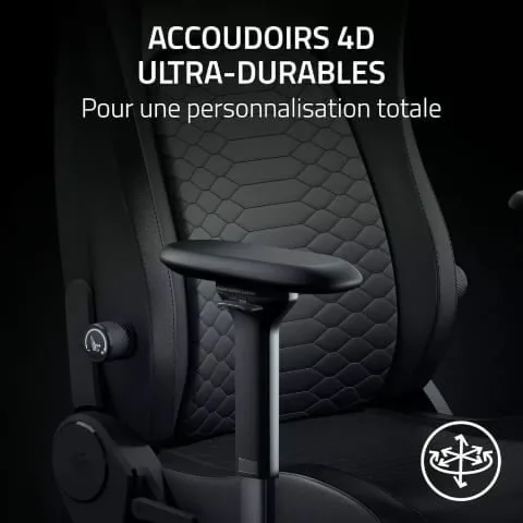 Razer Iskur V2 NewGen - Black, vue 6
