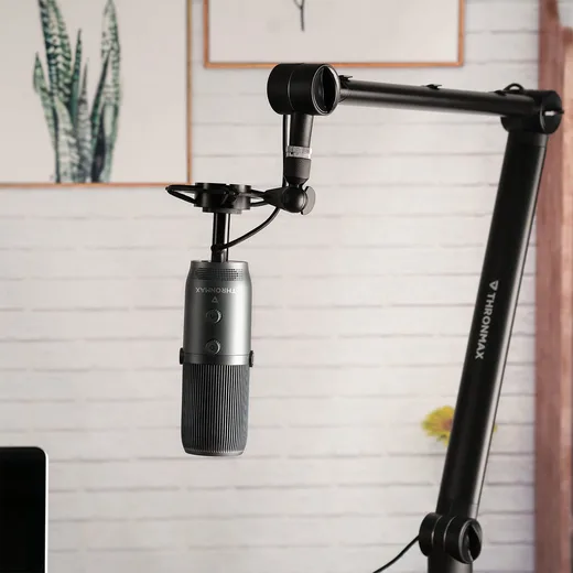 THRONMAX Support metal anti-vibrations P2 pour microphone