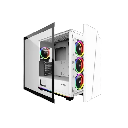 M.RED WHITE DESTROYER Strip-G - ARGB - MT/ATX