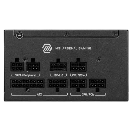 MSI ATX 650W - 80+ Gold - MAG A650GLS PCIE5 Noir