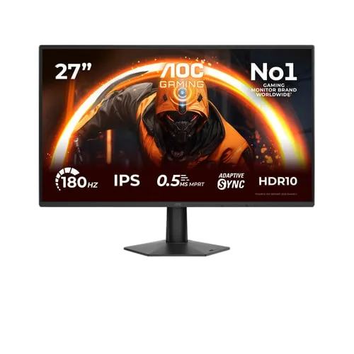 AOC 27G50F - 27" FHD 180Hz IPS 0.5ms Compatible G-Sync