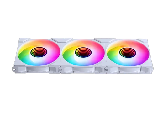 Phanteks M25 Gen2 PWM Reverse Blade Blanc 120mm D-RGB, vue 4