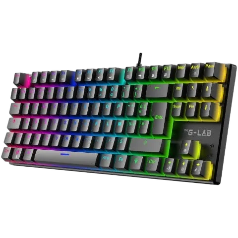 The G-LAB Keyz Mercury Ex - TKL - Mécanique - Filaire - RGB - Noir