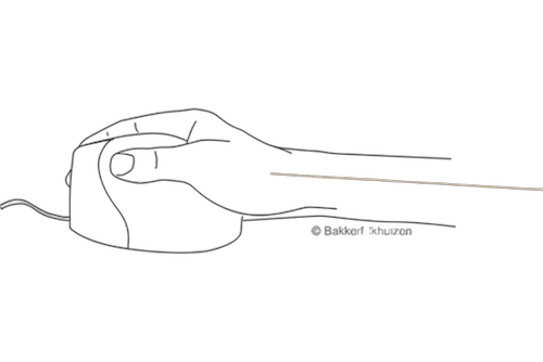 Evoluent VerticalMouse 4 Small - Filaire - Noir, vue 4