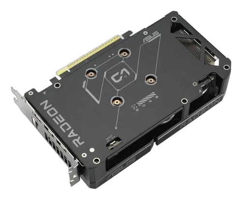 Asus Dual Radeon RX 9060 XT 16Go, vue 5