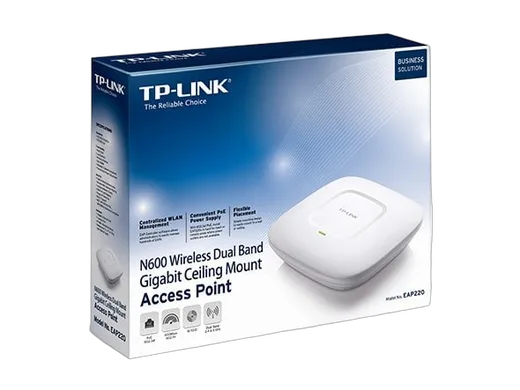 TP-Link EAP220 - Double bande N600 PoE - Blanc