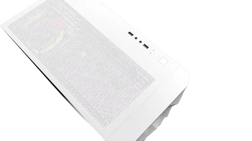 M.RED StarDust Mini Blanc ARGB - mT/sans alim./mATX, vue 5
