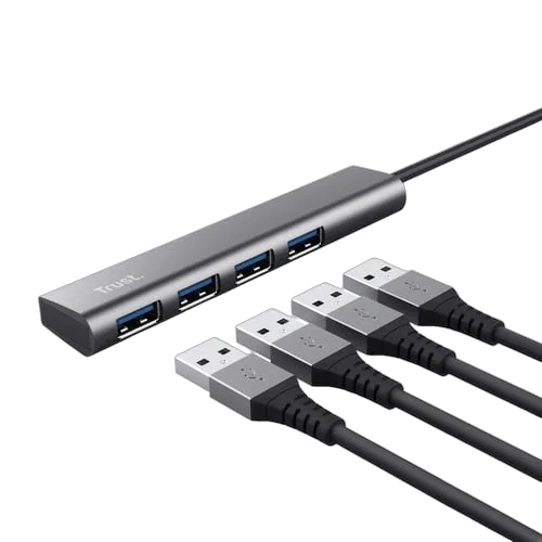 Trust HALYX - USB-C USB 3.2 - 4 ports USB-A