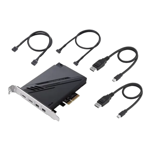 Asus PCIe 3.0 - 2x Thunderbolt/4xThEX/4xController, vue 4