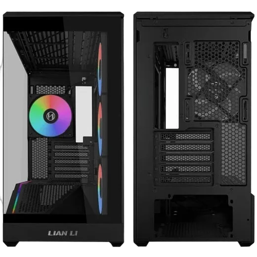 Lian-Li Vector V100 MINI Noir - mT/Sans Alim/mATX, vue 5
