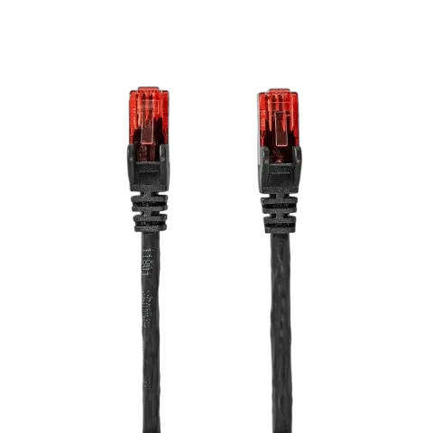 Nedis Câble RJ45 Cat6 U/UTP - 50m - Noir