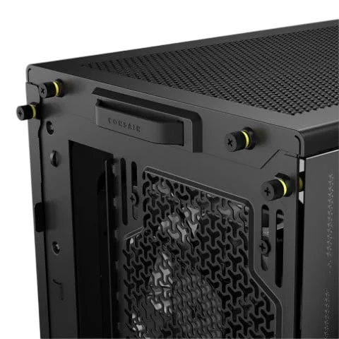 Corsair FRAME 4000D WOOD RS Noir - MT/Sans Alim/E-ATX, vue 5