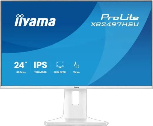 Iiyama XB2497HSU-W1 - 23.8" FHD 120Hz IPS Pivot HP Blanc